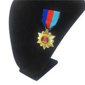 Produsen medali grosir medali emas perak perunggu seng logam campuran kosong Medalla olahraga medali khusus dukungan