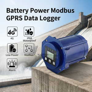 <b>Battery</b> Powered Modbus GPRS Data Logger IP68 Waterproof 4G Low Power Alarm Level Measuring Instrument - Product Image 1