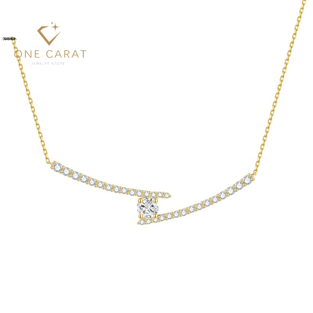 New Arrival VS VVS LAB-GROWN Diamond Charm Necklace 14K Solid Gold Chain Pendant Necklace for Women's Wedding