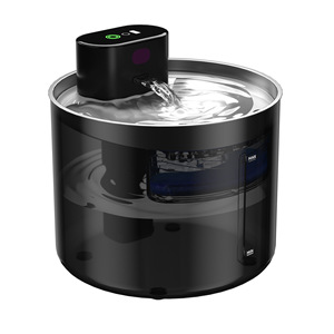 Fuente de agua <span class=keywords><strong>para</strong></span> <span class=keywords><strong>gatos</strong></span> sin bomba Diseño de carga inalámbrica Sin bomba <span class=keywords><strong>Bebedero</strong></span> de mascotas circulante automático seguro <span class=keywords><strong>para</strong></span> <span class=keywords><strong>gatos</strong></span> - Product Image 2
