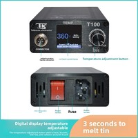 Station de soudage numérique 75W avec écran LED, température constante intelligente 500 ℃   Kit de fer à souder électrique, vente en gros, livraison directe