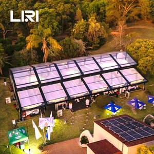 Gran claro boda marquesina fiesta pared de cristal evento comercial invernadero atrio carpas para eventos - Product Image 4