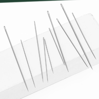 Aiguilles à tricoter en acier inoxydable à petit œil Aiguilles à coudre à la main pour la réparation de couture