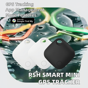 RSH MFi認証済みスマートミニエアタグGPSトラッカー＆ロケーター（iOS対応、プラスチック製、ペット、財布、荷物追跡用） - Product Image 2