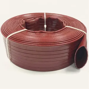 Heavy-Duty NBR PVC Lay Flat Hose 2/3/4/6/8 Inch Perfect for Pumping and Pool Drainage Needs