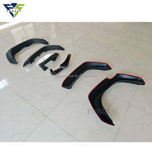 हिलक्स रेवो 2016 + पिकअप बॉडी किट सजावट के लिए प्लास्टिक कार फेंडर फ्लेयर्स - Product Image 6