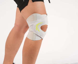 Genouillères de compression réglables pour femmes et hommes avec design respirant et antidérapant, genouillères de sport en nylon de haute qualité pour la course à pied - Product Image 3