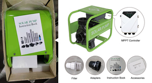 bibo Power Saved High Surface Sunshine System <b>Solar</b> Water <b>Pump</b> for Irrigation - Product Image 2