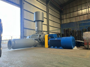 High Efficiency Industrial Biogas Roots Blower Gas <b>Pump</b> Good Quality Lobes Low Noise Electric & Pneumatic 50Hz Frequency - Product Image 5