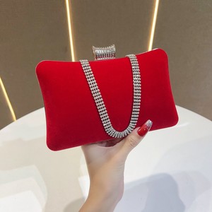 Nuevo bolso de mano para la noche, estilo europeo y americano, bolso de terciopelo para la noche, bolso de hombro a la moda, bolso de fiesta para mujer. - Product Image 1