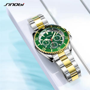 Montre-bracelet chronographe à quartz pour homme, grand cadran 43 mm, aiguille des secondes en forme d'avion, aiguilles lumineuses - Product Image 3