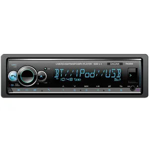 LED araba radyo çalar 1din araba mp3 USB AUX BT müzik 12V uzaktan kumanda desteği eller serbest çağrı araba Mp3 oyuncu