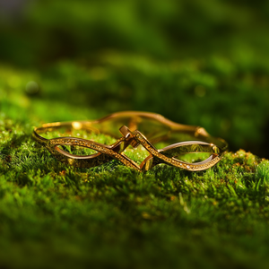 Fashion <b>Bangle</b> 316L Stainless Steel PVD Gold Plating Sustainable Resistant Jewelry for Women - Product Image 3