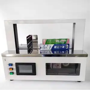 Paper /OPP Band 50mm Banding Machine Automatic Floor Type Paper Strap Roll Banding Strapping Machine Small