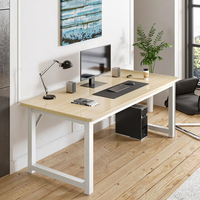 Table d'ordinateur moderne simple bureau d'étude de chambre à coucher bureau à domicile bureau à panneau de bois pour le travail d'étudiant utilisation de l'ordinateur bureau de travail