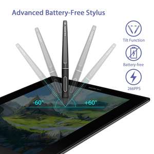 <span class=keywords><strong>Huion</strong></span>-tableta de dibujo gráfico <span class=keywords><strong>Kamvas</strong></span> Pro <span class=keywords><strong>12</strong></span>, sin batería, 8192 - Product Image 4