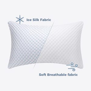 New Fabric Ultra Soft <strong>Luxury</strong> <strong>Bamboo</strong> Shredded Memory Foam Bed Cooling <strong>Pillow</strong> - Product Image 3