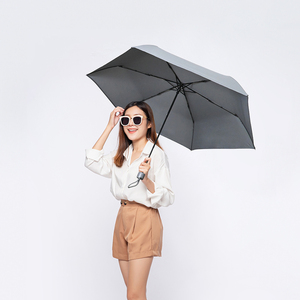 Lightweight 120cm <b>Large</b> Canopy Travel <b>Umbrella</b> Windproof 3 Folding UV Protection Sun Rain <b>Umbrella</b> for Outdoor Travel - Product Image 2