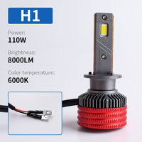 Phare LED automatique K12-MINI H1/H4/H7/H11 voiture étanche 9-30V phares LED