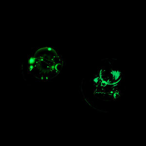 Collar con colgante de constelación de cielo estrellado, colgante de luna de acero inoxidable, joyería unisex para fiestas - Product Image 4