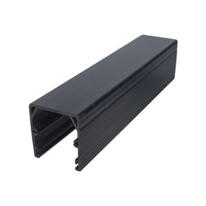 Tùy chỉnh PVC U-Hình dạng năng lượng mặt trời màu đen đường sắt chân đế nhựa hồ sơ cho PV gắn hệ thống bền & thân thiện với môi chống lão hóa - Product Image 3