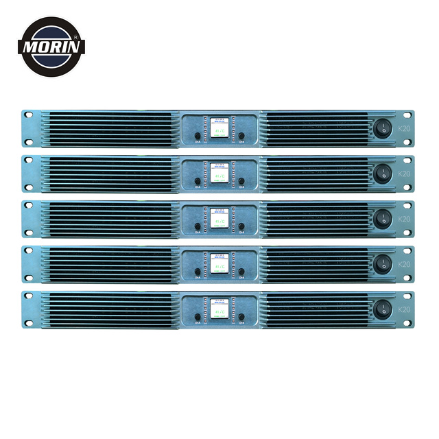 Professional Audio 1U 4 Channel 1000 Watts Class D Power Amplifier for Stage Night Club, Live DJ Show