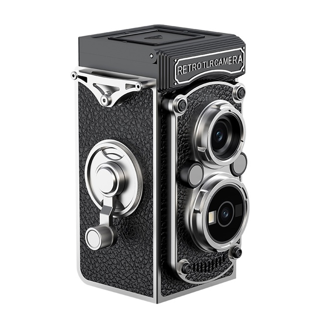 Mini Vintage 1080P 64MP HD Digital Camera With 1.56 Inch Screen and 800mAh Battery for Children Students Vlog As Christmas Gifts
