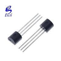 Sensor Chip electrónico DS18B20 TO-92 18B20 chips Sensor de temperatura IC 18b20 electrónico DS18B20