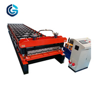 Machine de formage à froid pour tôles de toiture en acier galvanisé modèle 1000 avec pompe et moteur – Prix des machines de fabrication de tuiles