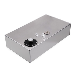 Tanque de Combustible Universal de Aleación de Aluminio de 68L 17Gal, Tanque de Combustible Auxiliar Rectangular con Puertos AN8 y Sensor de Combustible - Product Image 2