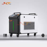 Máquina de Limpieza Láser de Pulso de Alta Resistencia de 1000W para la Eliminación de Óxido y Pintura de Ruedas de Bogie de Trenes de Alta Velocidad en Talleres