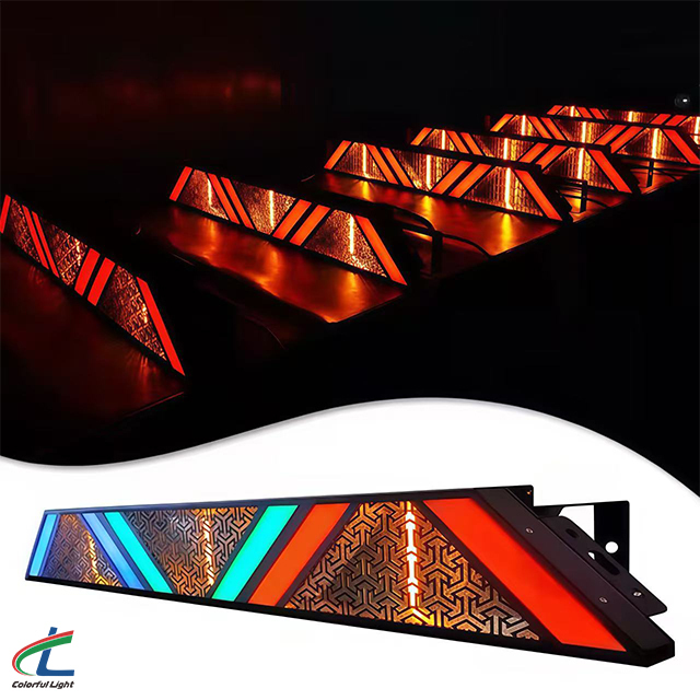 New Music Retro Stage Lighting 3*60W RGB LED Wash Lights DMX512 High CRI 90 IP44 Aluminum Alloy Warm White Party Bar DJ Disco