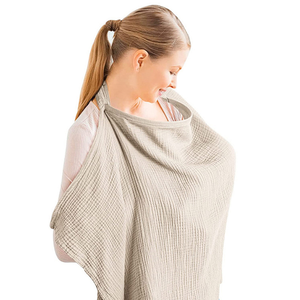 Delantal de Lactancia de Bambú Personalizado <span class=keywords><strong>para</strong></span> Mujer, <span class=keywords><strong>Paño</strong></span> de Lactancia Ajustable, Cubierta de Lactancia <span class=keywords><strong>para</strong></span> Privacidad - Product Image 5