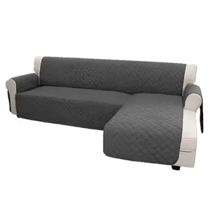 Divano componibile Copertura Chaise Lounge Fodera L Forma Reversibile Antiscivolo Divano Copertura per Gli Animali Domestici Bambini I Bambini Del Gatto Del Cane