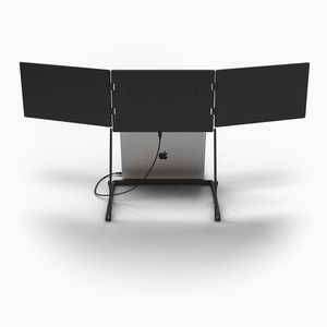 Extensor de Pantalla para Portátil de 16'' y 2.5K, Plegable y Apilable, Monitor Triple (Windows/Mac), USB C, Pantalla Extendida para Viajes, Compatible con Windows y Mac - Product Image 6