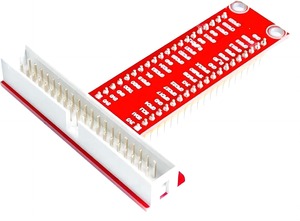 สายริบบิ้น GPIO แบบ 40 พิน ตัวผู้-ตัวเมีย และบอร์ดรูปตัว T, ใช้ได้กับ Pi - เหมาะสำหรับการเชื่อมต่อสายจัมเปอร์ - Product Image 4