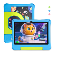 Tablette éducative pour enfants de 10,1 pouces, Android 12.0, processeur Intel Octa Core, 3 Go + 64 Go de stockage, Wi-Fi, type-C, étui en EVA, nouvelle
