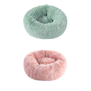 Los fabricantes proporcionan cama para perros Donut, diferentes colores, felpa, cama para mascotas con relleno súper suave - Product Image 6