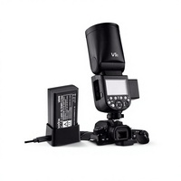 Flash Godox V1 Pro TTL HSS à tête ronde, temps de recyclage rapide, lampe de modélisation LED intégrée, compatible avec Sony et Canon
