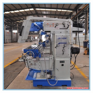 LM1450A Manual Mill Vertical <strong>Horizontal</strong> Swivel Head Knee Type Universal Manual <strong>Milling</strong> <strong>Machine</strong> - Product Image 6