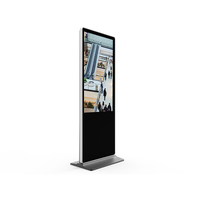 Software CMS, Control Remoto, Pantalla Táctil IR de 43 Pulgadas, Señalización Digital Android Wifi, Monitor LCD, Reproductores de Publicidad Verticales