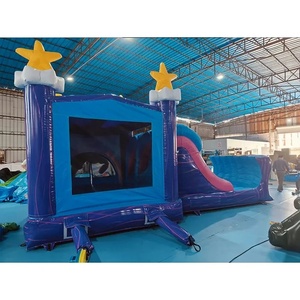 Oferta Especial: Castillo Inflable Morado y Rosa con Diseño <span class=keywords><strong>de</strong></span> Caballo y Unicornio, con Tobogán y Zona <span class=keywords><strong>de</strong></span> Saltos - Product Image 3