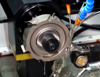 Meuleuse d'outil EDM à 5 axes CNC Machine d'électroérosion à fil à vitesse moyenne spécialisée pour l'usinage d'outils PCD