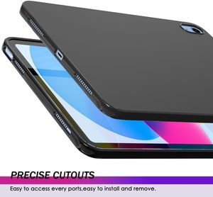 Étui pour tablette en TPU noir mince et souple pour <span class=keywords><strong>iPad</strong></span> Mini 7e/6e génération 8.3 pouces étui pour tablette en <span class=keywords><strong>Silicone</strong></span> antichoc - Product Image 6