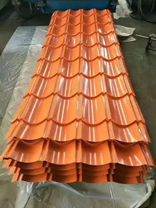 Sheet Metal Roofing Hot Sale CE Factory Direct ASA Galvanized Metal Stone Coated UPVC PPGI 4x8 Steel Roofing Tiles Sheet