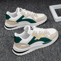 Nouvelles chaussures de sport décontractées pour hommes, à bout rond, en maille respirante, pour la marche et la course à pied