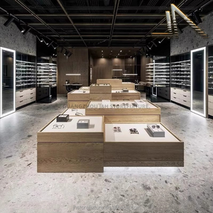 Einzelhandel Schaukasten für Sonnenbrille individualisierbare Schichten Schrank Organisatoren mit <span class=keywords><strong>Led</strong></span>-Licht für Brille laden-Design - Product Image 1