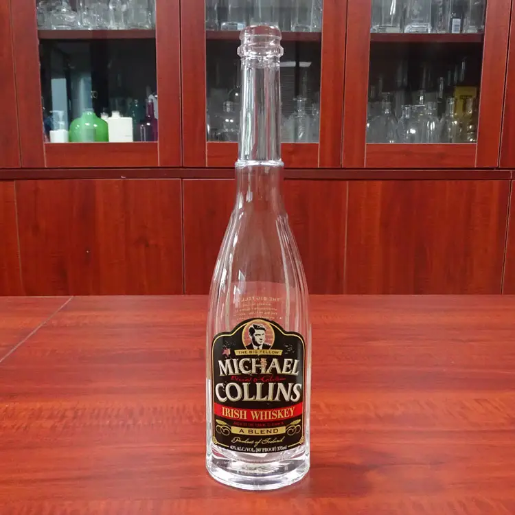 375ml 750ml Michael Collins Irish whisky bottle whisky black label