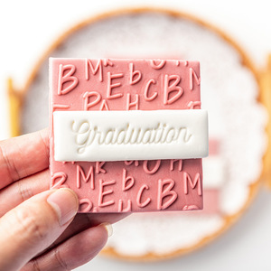 Công Cụ Làm Bánh Hóa Chất Mùa Tốt Nghiệp Toán Học Bảng Chữ Cái Fondant Cookie Cắt Dập Nổi - Product Image 4