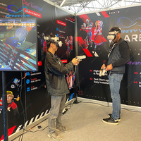 Parc à Thème Vr Équipement de Salle d'Expérience Fps Arena Multijoueur 9D Vr Jeux d'Arcade Tir de Chasse Simulateur de Machine